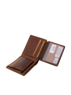 Lavor 1-3430 Δερμάτινο Ανδρικό Πορτοφόλι Κονιάκ