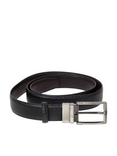 Lavor 1-147 Ανδρική Ζώνη Δερμάτινη Διπλής Όψης Καφέ