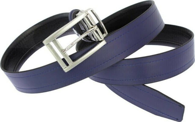 Lavor 1-98 Ανδρική Ζώνη Δερμάτινη Διπλής Όψης Σκούρο Μπλε