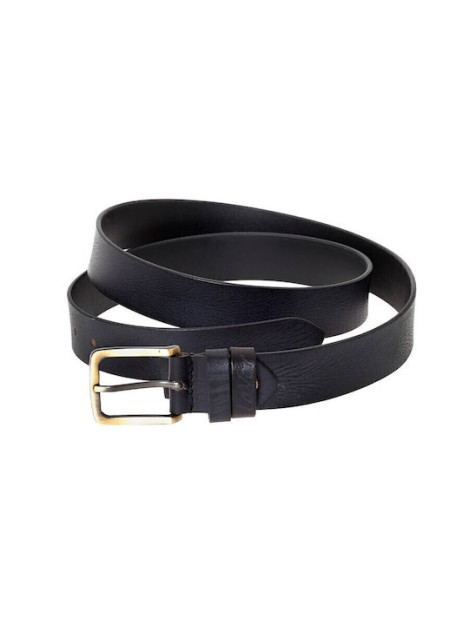 Lavor 1-149 Ανδρική Ζώνη Δερμάτινη Navy Μπλε 130cm