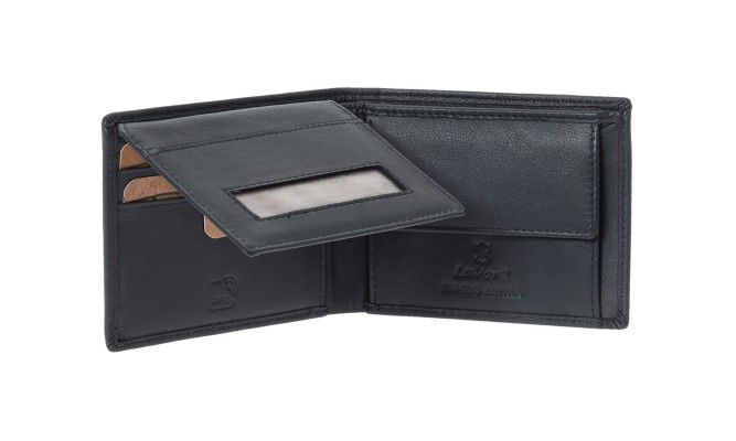 Lavor 1-2100 Δερμάτινο Ανδρικό Πορτοφόλι Μπλε