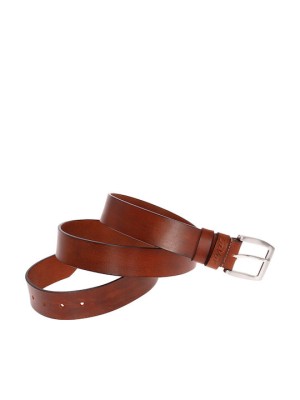 Lavor 1-112 Φαρδιά Ανδρική Ζώνη Δερμάτινη Καφέ 130cm