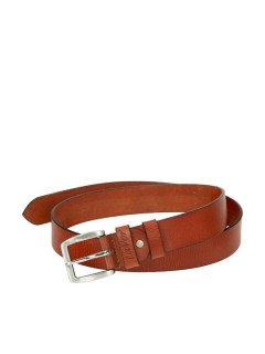 Lavor 1-114 Φαρδιά Ανδρική Ζώνη Δερμάτινη Καφέ 130cm