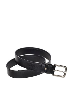 Lavor 1-122 Φαρδιά Ανδρική Ζώνη Δερμάτινη Μαύρη 130cm