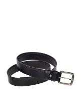 Lavor 1-122 Φαρδιά Ανδρική Ζώνη Δερμάτινη Μαύρη 130cm