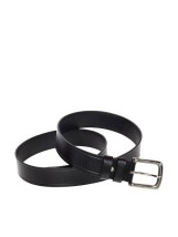 Lavor 1-123 Ανδρική Ζώνη Δερμάτινη Μαύρη 130cm