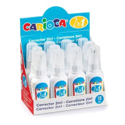 Carioca 2in1 Διορθωτικό Υγρό Brush 10ml 42998