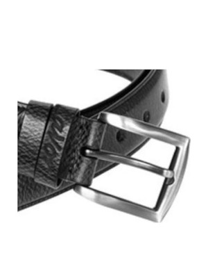 Lavor 1-130 Ανδρική Ζώνη Δερμάτινη Μαύρη 130cm