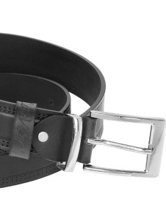 Lavor 1-135 Ανδρική Ζώνη Δερμάτινη Μαύρη 130cm