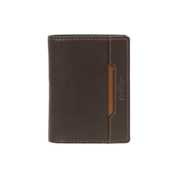 Lavor 1-6179 Δερμάτινο Ανδρικό Πορτοφόλι με RFID Καφέ