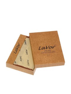 Lavor 1-7130 Δερμάτινο Ανδρικό Πορτοφόλι Μαύρο