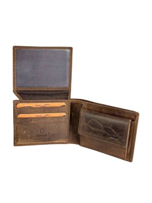 Lavor 1-7130 Δερμάτινο Ανδρικό Πορτοφόλι Καφέ