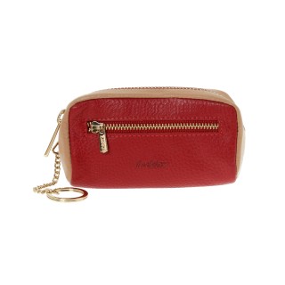 Lavor 1-6177 Μικρό Δερμάτινο Γυναικείο Πορτοφόλι με RFID Κόκκινο