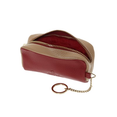 Lavor 1-6177 Μικρό Δερμάτινο Γυναικείο Πορτοφόλι με RFID Κόκκινο