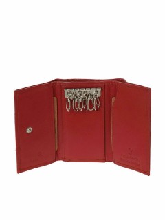 Lavor 1-7242 Κλειδοθήκη Δερμάτινη Κόκκινη