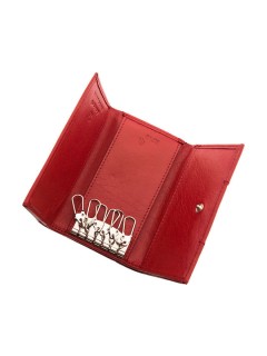 Lavor 1-7242 Κλειδοθήκη Δερμάτινη Κόκκινη