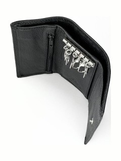 Lavor 1-7244 Κλειδοθήκη Δέρμα Unisex Μαύρο