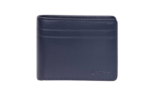 Lavor 1-3430 Δερμάτινο Ανδρικό Πορτοφόλι με RFID Σκούρο Μπλε
