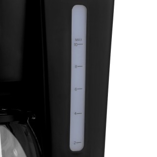 ESTIA ΚΑΦΕΤΙΕΡΑ ΦΙΛΤΡΟΥ INTENSE DARK ΠΛΑΣΤΙΚΗ 1000w ΜΕ ΓΥΑΛΙΝΗ ΚΑΝΑΤΑ 1.25lt ΜΑΤ