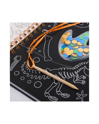 SCRATCH ART SPARKLES: I LOVE DINOSAURS