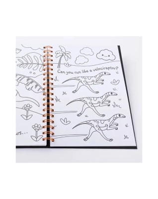 SCRATCH ART SPARKLES: I LOVE DINOSAURS