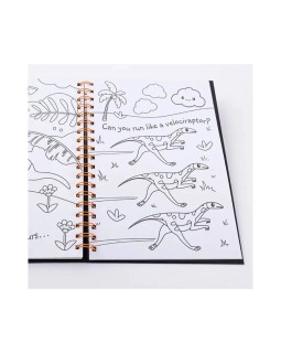 SCRATCH ART SPARKLES: I LOVE DINOSAURS