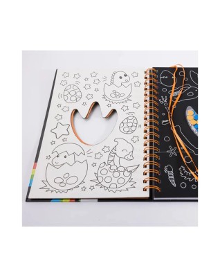 SCRATCH ART SPARKLES: I LOVE DINOSAURS