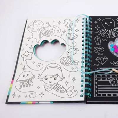 SCRATCH ART SPARKLES: I LOVE MERMAIDS