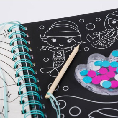 SCRATCH ART SPARKLES: I LOVE MERMAIDS