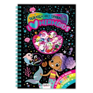 SCRATCH ART SPARKLES: I LOVE MERMAIDS