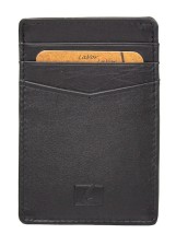 Lavor 1-3772 Δερμάτινο Ανδρικό Πορτοφόλι Καρτών με RFID Μαύρο