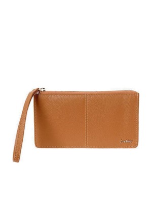 Lavor 1-6080 Μεγάλο Δερμάτινο Γυναικείο Πορτοφόλι-Τσαντάκι με RFID Ταμπά