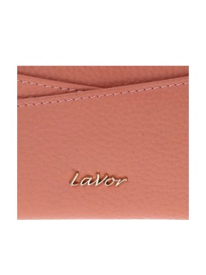 Lavor 1-6097 Δερμάτινο Γυναικείο Πορτοφόλι με RFID Ροζ