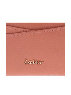 Lavor 1-6097 Δερμάτινο Γυναικείο Πορτοφόλι με RFID Ροζ