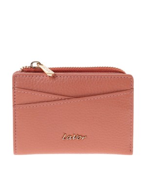 Lavor 1-6097 Δερμάτινο Γυναικείο Πορτοφόλι με RFID Ροζ