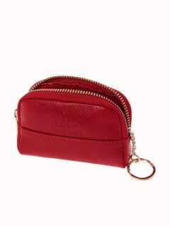 Lavor 1-6098 Μικρό Δερμάτινο Γυναικείο Πορτοφόλι με RFID Κόκκινο