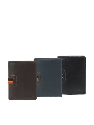 Lavor 1-6087 Δερμάτινο Ανδρικό Πορτοφόλι με RFID Μαύρο