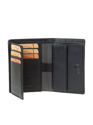 Lavor 1-6087 Δερμάτινο Ανδρικό Πορτοφόλι με RFID Μαύρο