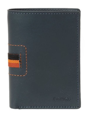 Lavor 1-6087 Δερμάτινο Ανδρικό Πορτοφόλι με RFID Μπλε