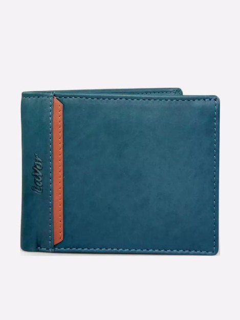 Lavor 1-6152 Δερμάτινο Ανδρικό Πορτοφόλι με RFID Μπλε