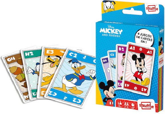 Επιτραπέζιο Παιχνίδι Mickey Friends για 2-4 Παίκτες 4+ Ετών (ES) Cartamundi