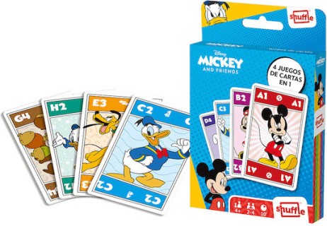 Επιτραπέζιο Παιχνίδι Mickey Friends για 2-4 Παίκτες 4+ Ετών (ES) Cartamundi