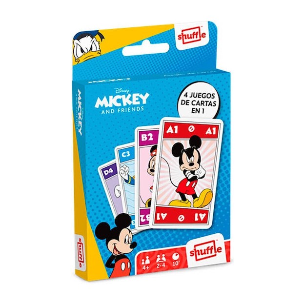 Επιτραπέζιο Παιχνίδι Mickey Friends για 2-4 Παίκτες 4+ Ετών (ES) Cartamundi