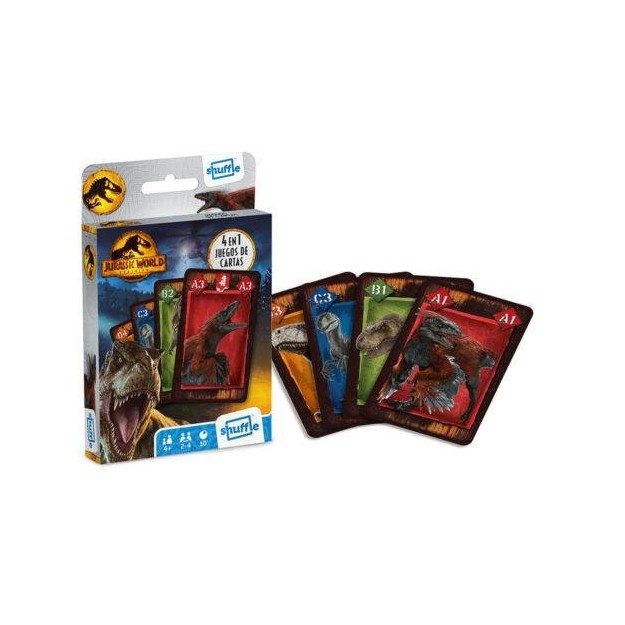 Επιτραπέζιο Παιχνίδι Shuffle Fun - Jurassic World