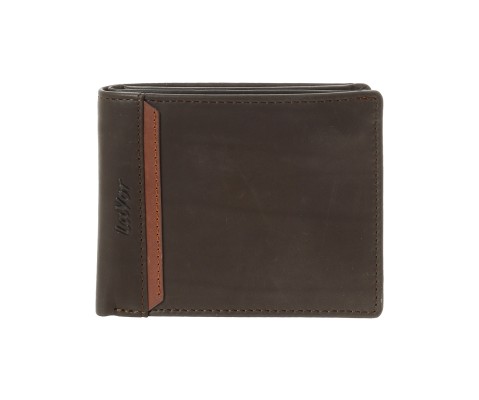 Lavor 1-6152 Δερμάτινο Ανδρικό Πορτοφόλι με RFID Καφέ