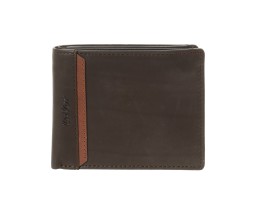 Lavor 1-6152 Δερμάτινο Ανδρικό Πορτοφόλι με RFID Καφέ