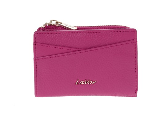 Lavor 1-6097 Δερμάτινο Γυναικείο Πορτοφόλι με RFID Ρόδι