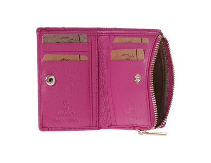 Lavor 1-6097 Δερμάτινο Γυναικείο Πορτοφόλι με RFID Ρόδι