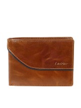 Lavor 1-3798 Δερμάτινο Ανδρικό Πορτοφόλι με RFID Κονιάκ