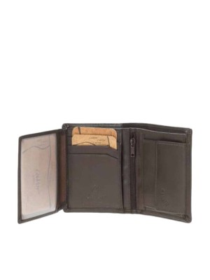 Lavor 1-3770 Δερμάτινο Ανδρικό Πορτοφόλι με RFID Σκούρο Καφέ